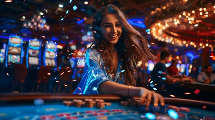 Ilustrasi transaksi deposit dan penarikan dana dengan metode pembayaran aman